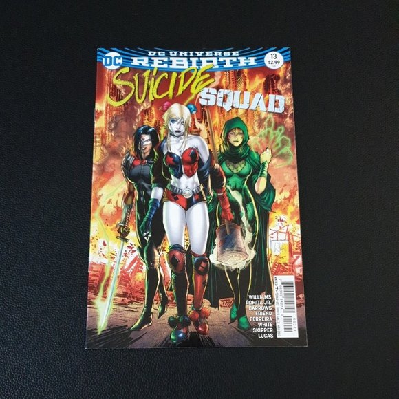 DC Universe | Other | Dc Universe Rebirth Suicide Squad 3 May 217 Comic ...